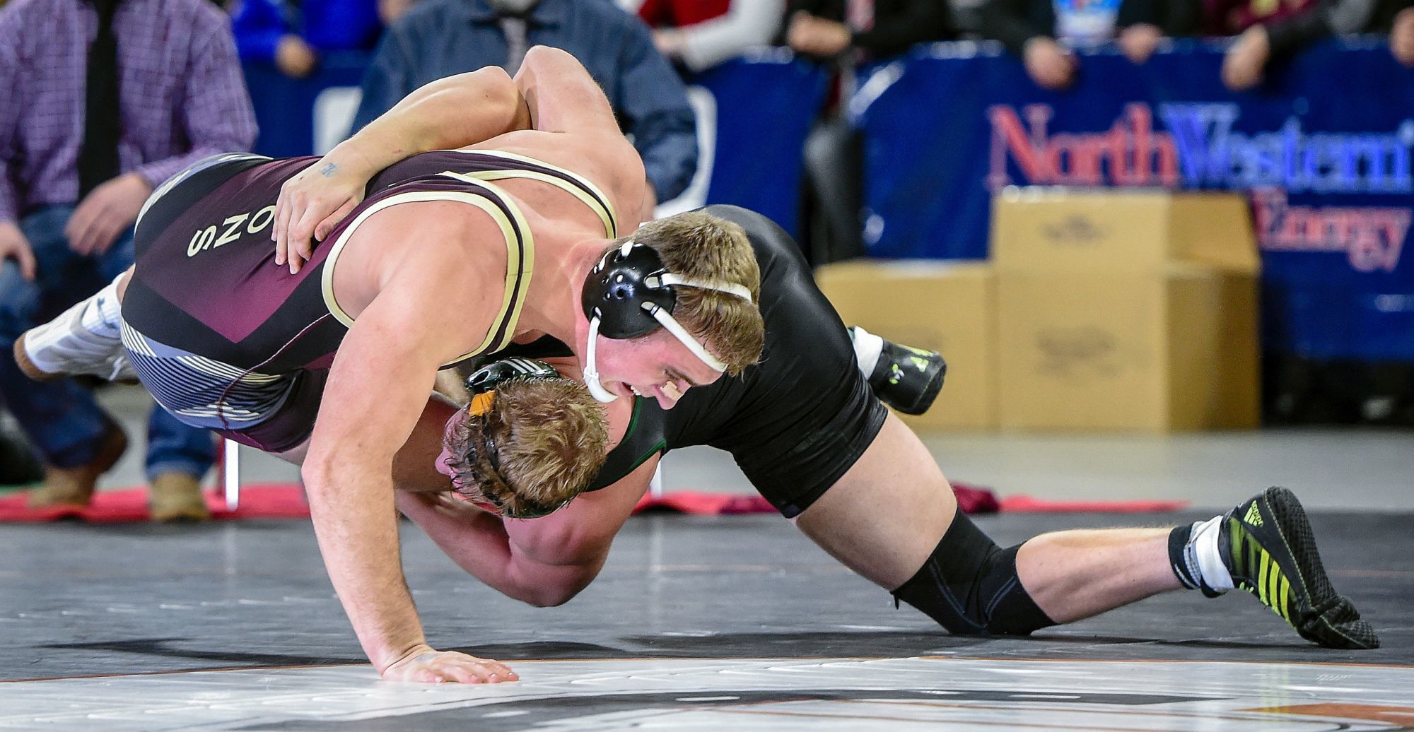 Day two of the wrestling tournament